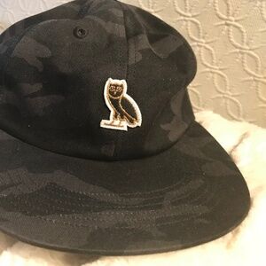 Authentic OVO camouflage cap, gold thread owl cap (new)